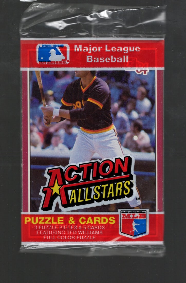 1984 Donruss Action All-stars Baseball Jumbo Card Pack - You Receive the Pack Pictured: 1984 Donruss Action All-stars Baseball Jumbo Card Pack - You Receive the Pack Pictured