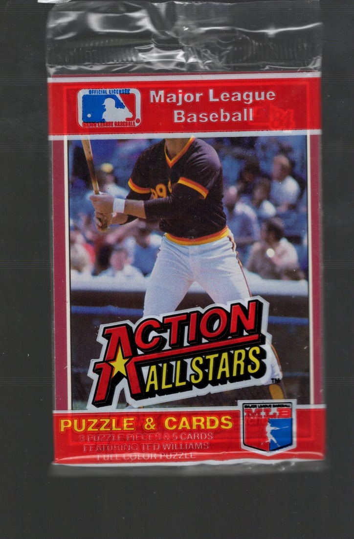 1984 Donruss Action All-stars Baseball Jumbo Card Pack - You Receive the Pack Pictured: 1984 Donruss Action All-stars Baseball Jumbo Card Pack - You Receive the Pack Pictured
