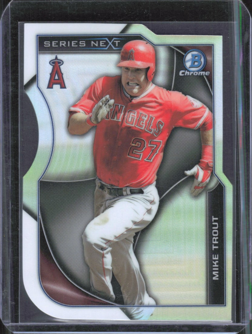 Mike Trout Series Next Die Cut Series Next Refractor 2015 Bowman Chrome #SN-MT (1 of 2)