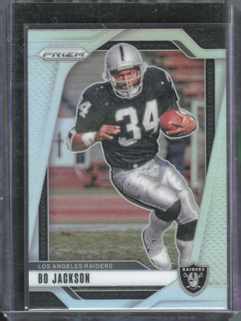 Bo Jackson Silver 2024 Panini Prizm #154: Bo Jackson Silver 2024 Panini Prizm #154