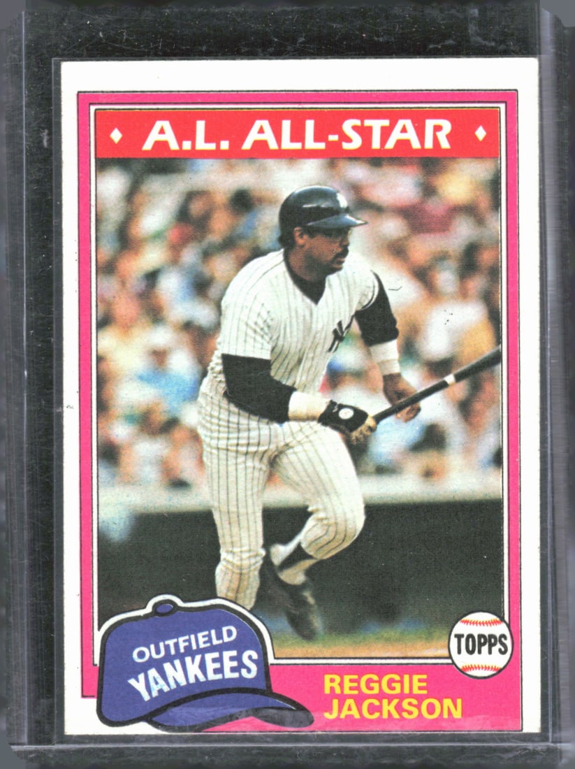 Reggie Jackson 1981 Topps #400 (1 of 2)