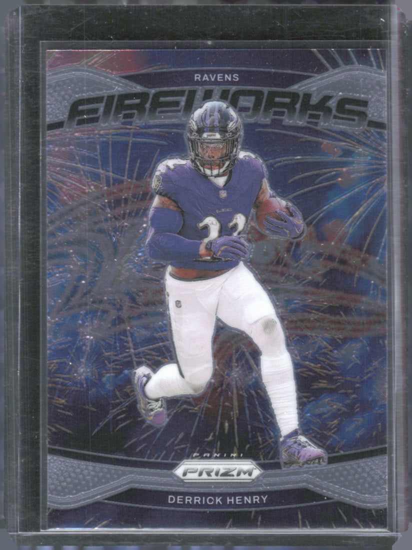 Derrick Henry Fireworks 2024 Panini Prizm #10 (1 of 2)