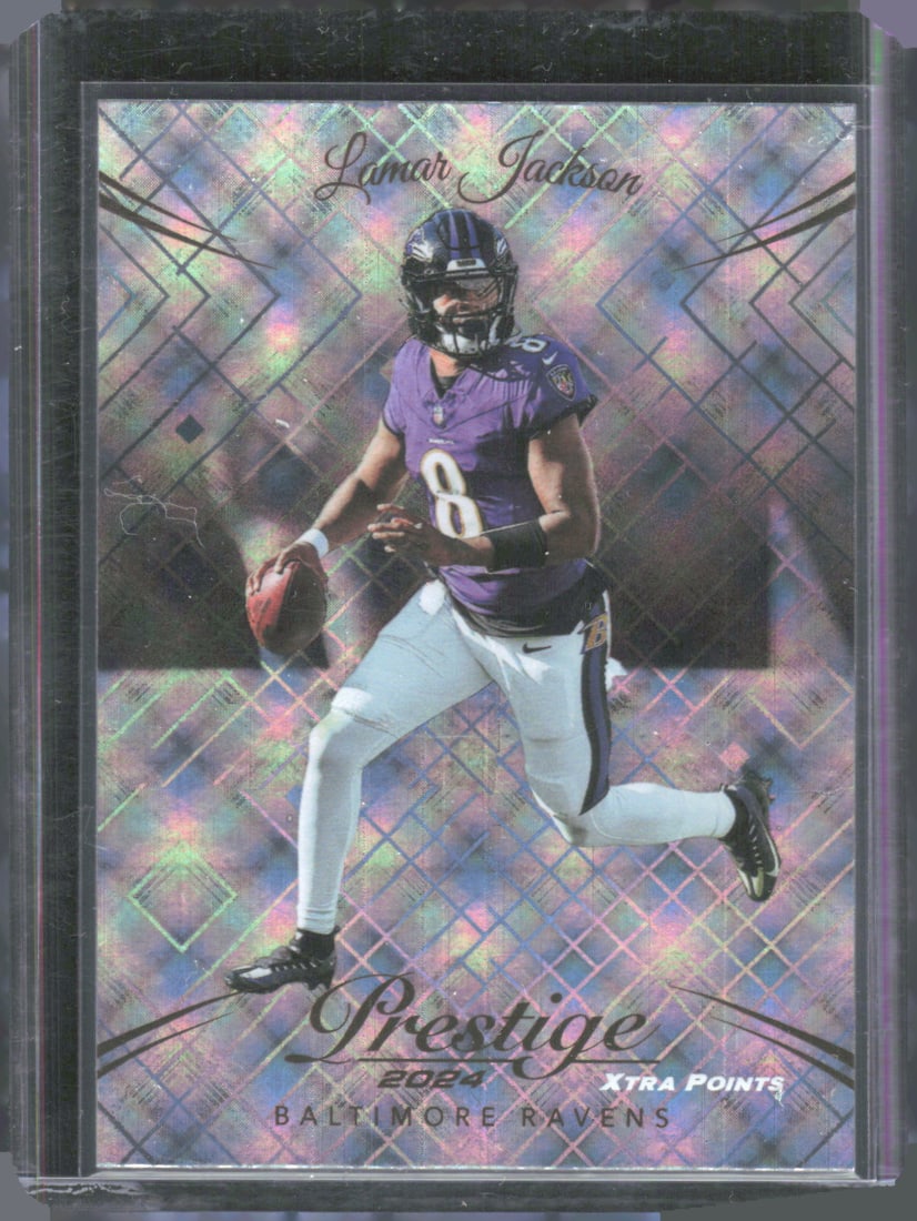 Lamar Jackson Diamond Xtra Points 2024 Panini Prestige #20 (1 of 2)
