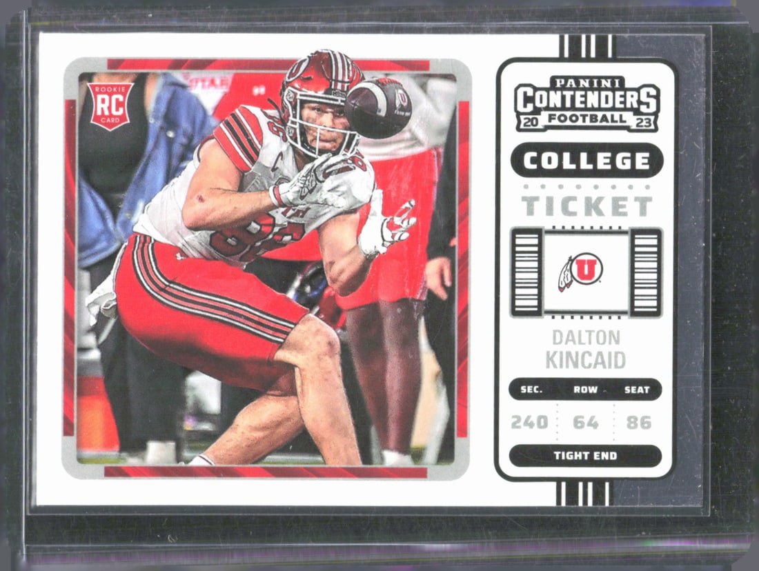 Dalton Kincaid Contenders College Ticket 2023 Panini Chronicles Draft Picks #20: Dalton Kincaid Contenders College Ticket 2023 Panini Chronicles Draft Picks #20