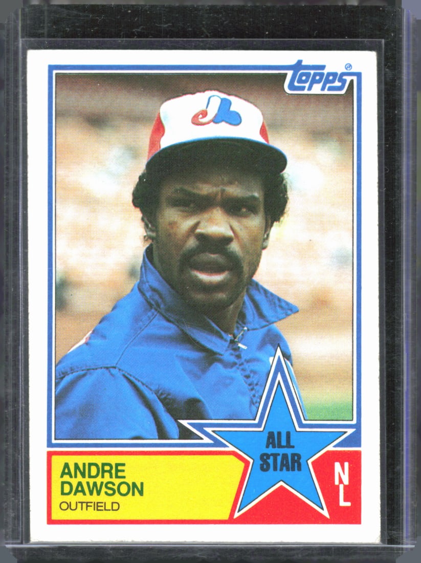 Andre Dawson 1983 Topps Vintage Baseball Card #402 (1 of 2)