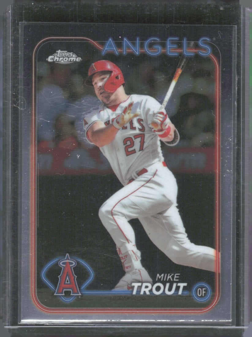 Mike Trout 2024 Topps Chrome #200 (1 of 2)
