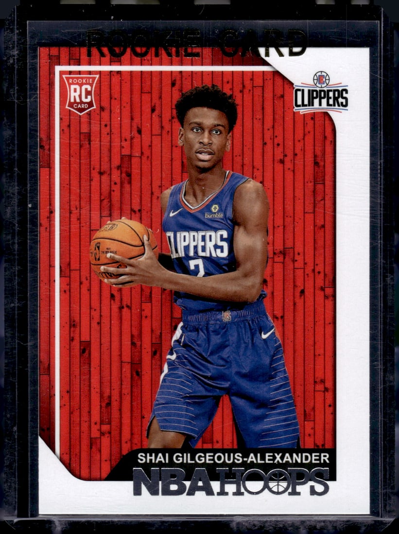 Shai Gilgeous-Alexander RC 2018-19 Panini NBA Hoops #262 (1 of 2)