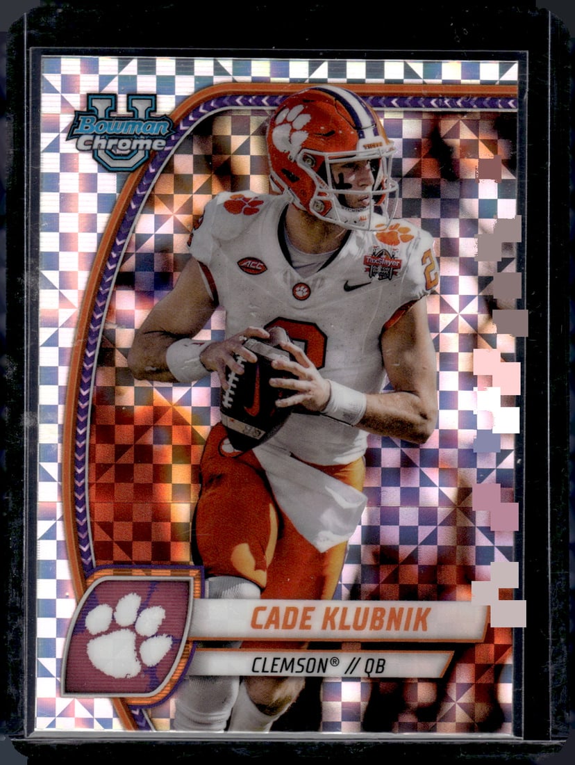 Cade Klubnik Xfractor 2024 Bowman U Chrome #35 (1 of 2)