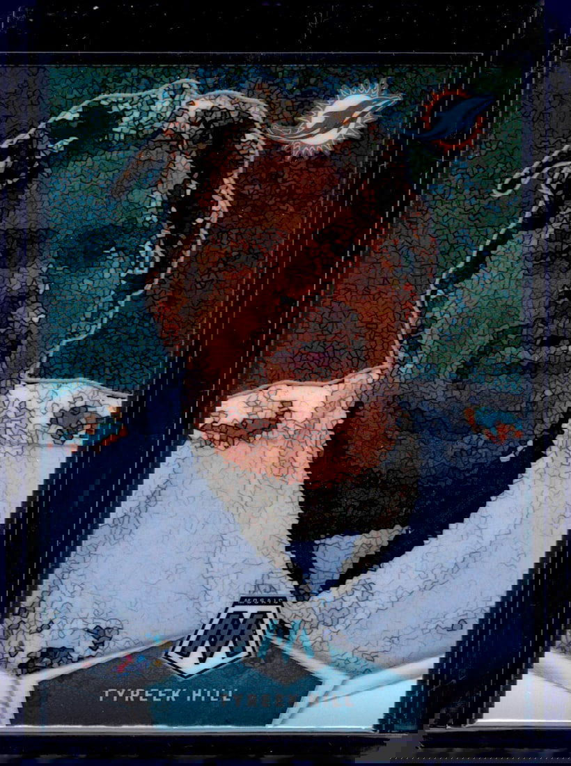 Tyreek Hill Micro Mosaic SSP Case Hit 2024 Panini Mosaic #MM-THL (1 of 2)