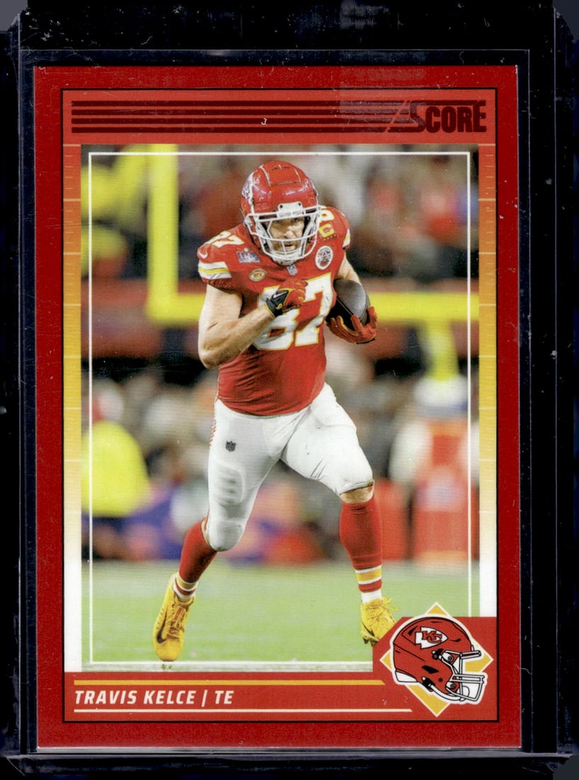Travis Kelce Red 2024 Panini Score #136 (1 of 2)