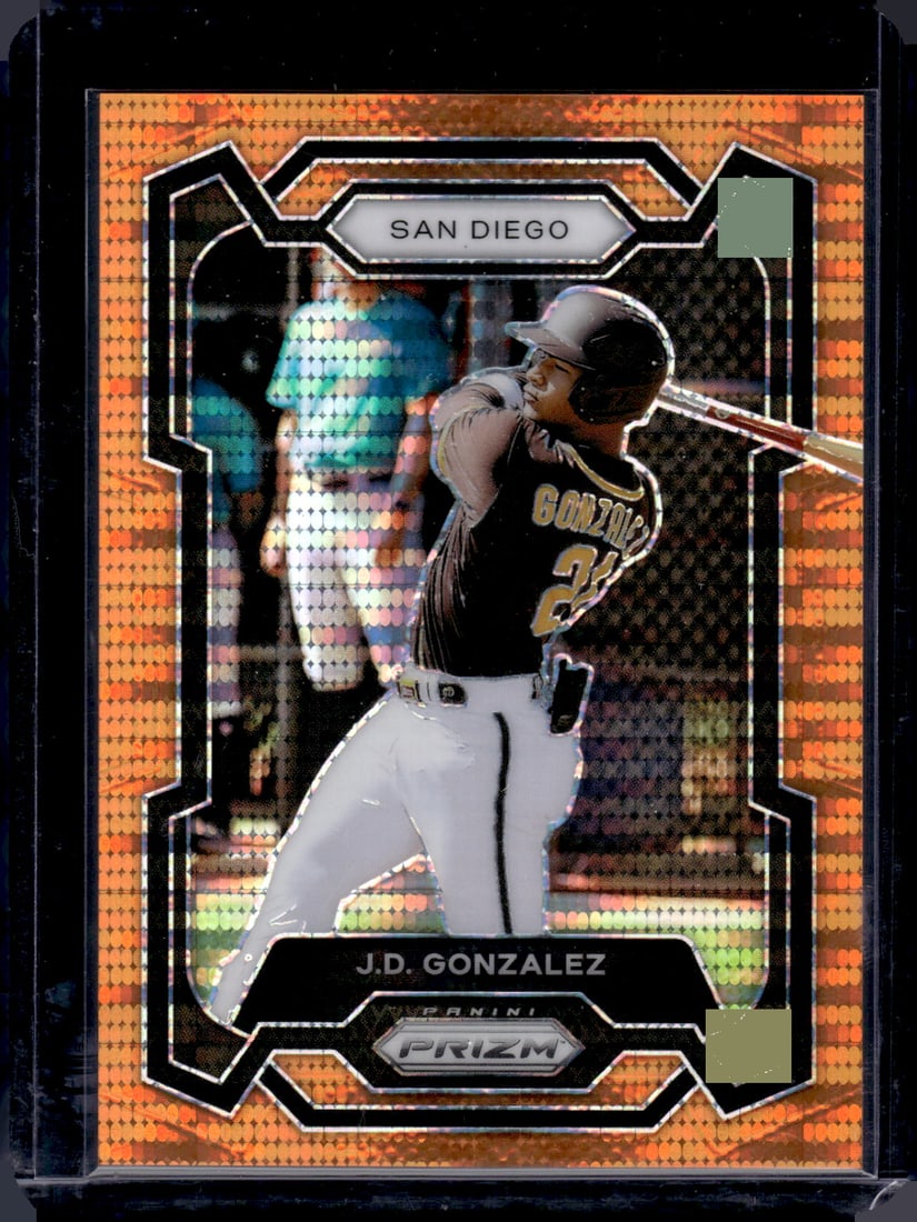 JD Gonzalez Orange Pulsar Prizm /399 2024 Panini Prizm #111: JD Gonzalez Orange Pulsar Prizm /399 2024 Panini Prizm #111
