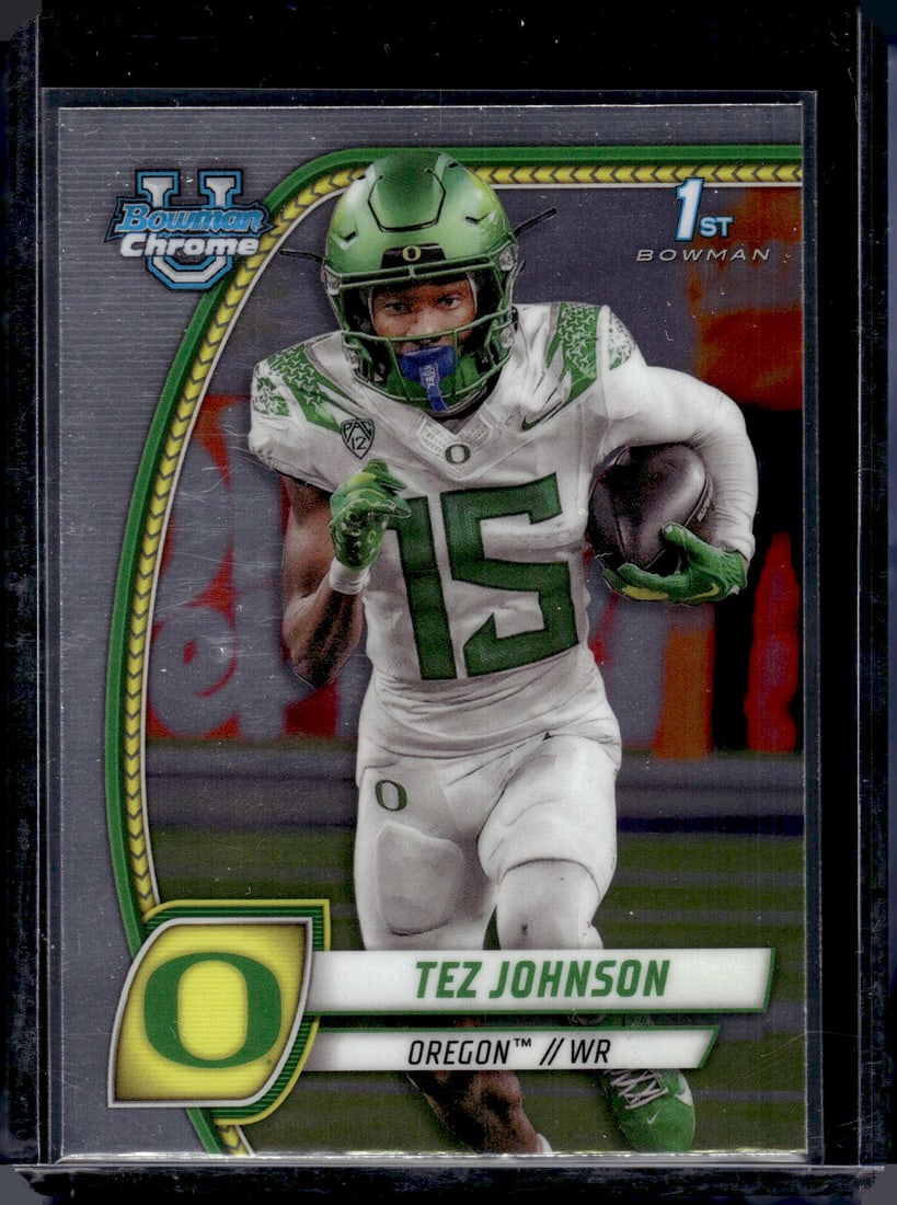 Tez Johnson 1st Bowman 2024 Bowman U Chrome #171 (1 of 2)