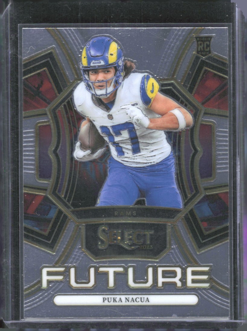 Puka Nacua Rookie Card Select Future 2023 Panini Select #FUT-PNA (1 of 2)