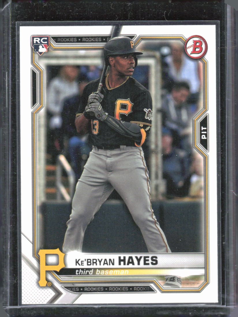 Ke'Bryan Hayes Rookie 2021 Bowman #66: Ke'Bryan Hayes Rookie 2021 Bowman #66