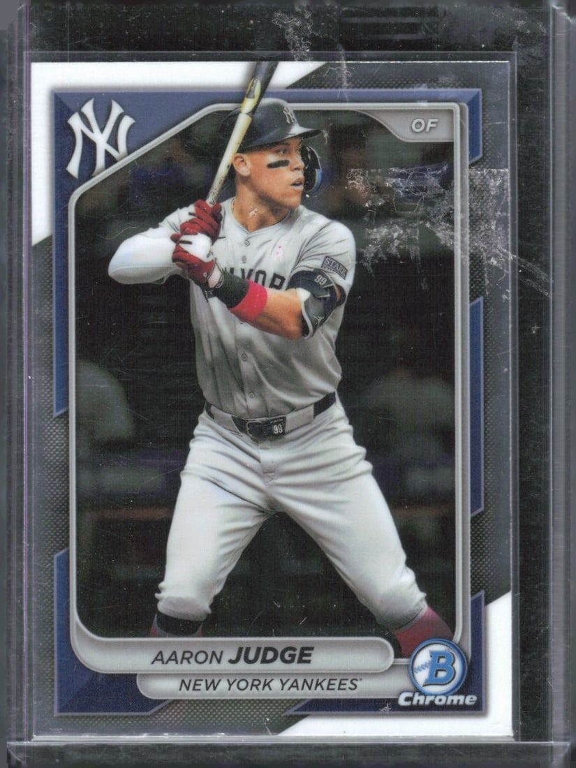 Aaron Judge 2024 Bowman Chrome #80: Aaron Judge 2024 Bowman Chrome #80