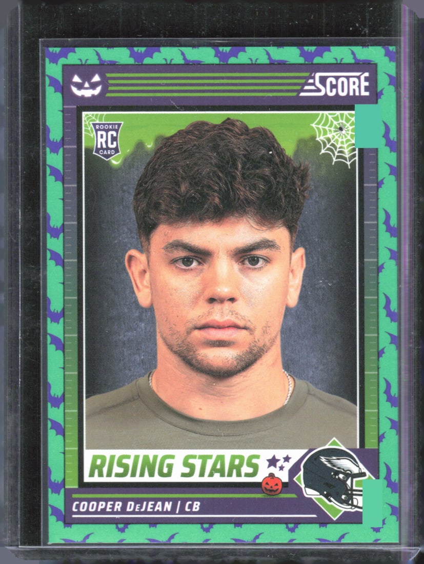 Cooper DeJean A-Treat - Rising Stars Green Bats 2024 Score-A-Treat #13: Cooper DeJean A-Treat - Rising Stars Green Bats 2024 Score-A-Treat #13