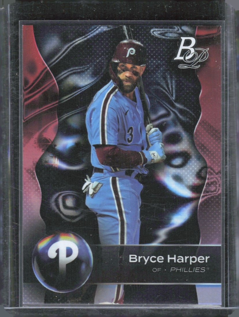 Bryce Harper 2023 Bowman Platinum #10 (1 of 2)