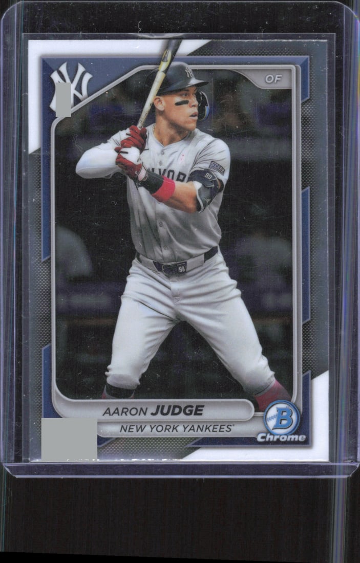 Aaron Judge 2024 Bowman Chrome #80: Aaron Judge 2024 Bowman Chrome #80