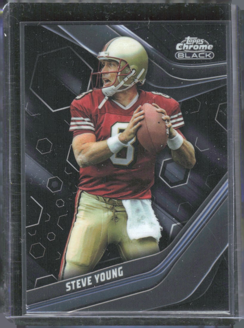 Steve Young Topps Chrome Black 2023 Topps Composite #144 (1 of 2)