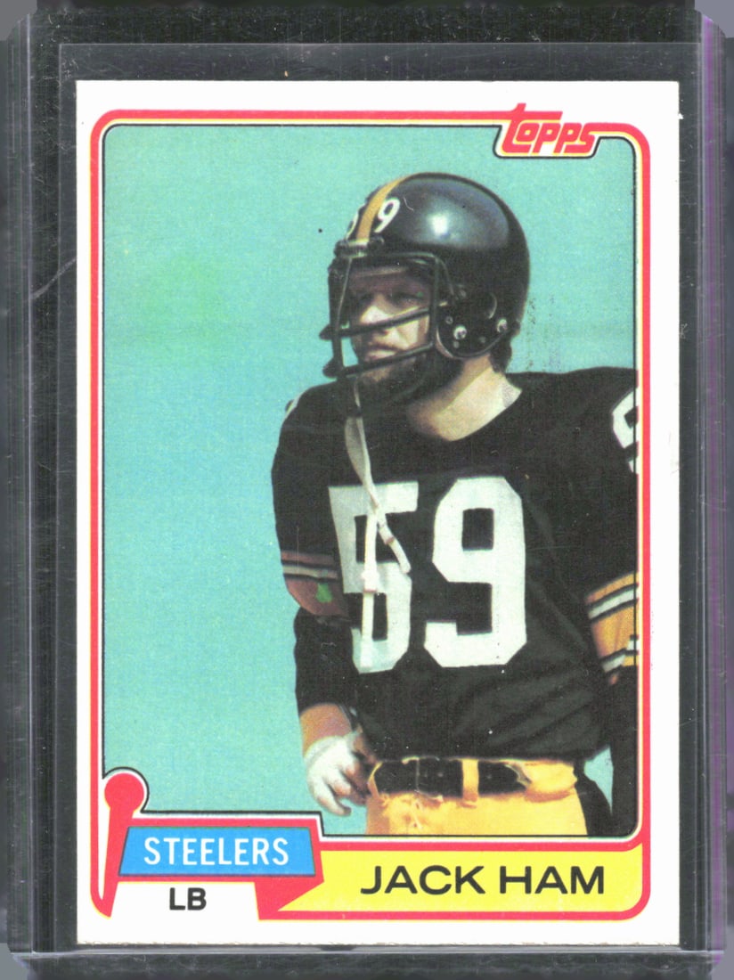 Jack Ham 1981 Topps #235 Vintage Football Card (1 of 2)