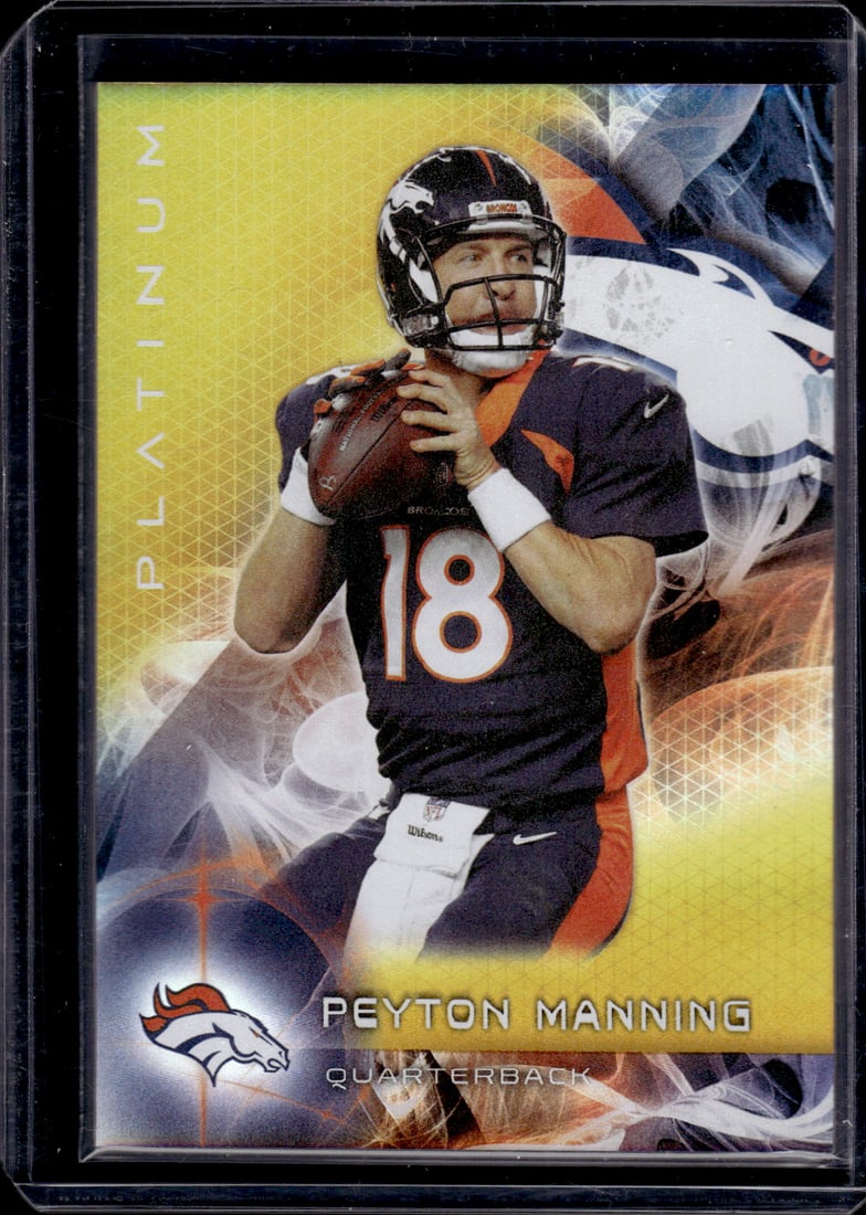 Peyton Manning Gold 2015 Topps Platinum #18 (1 of 2)