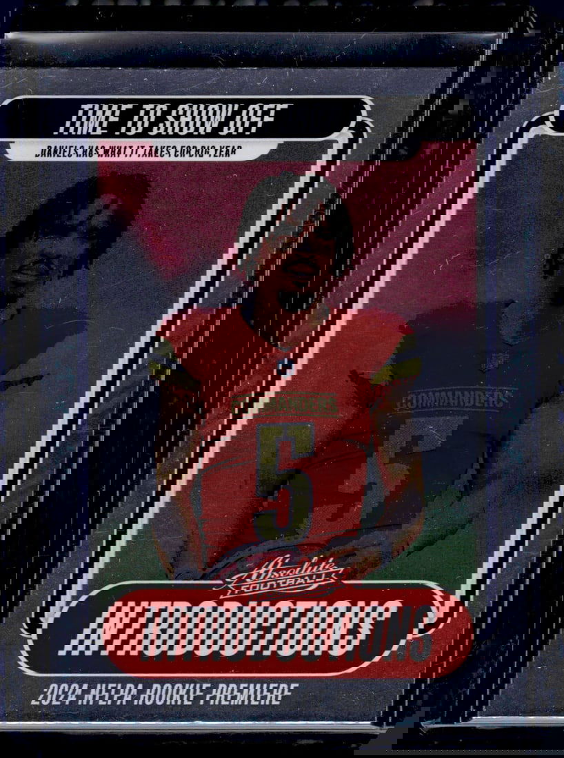 Jayden Daniels Introductions RC 2024 Panini Absolute #I-JDS (1 of 2)