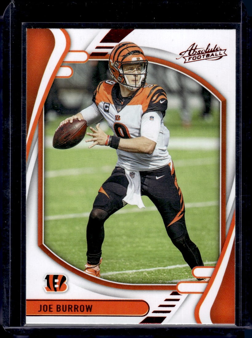 Joe Burrow Red Foil 2021 Panini Absolute #42 (1 of 2)