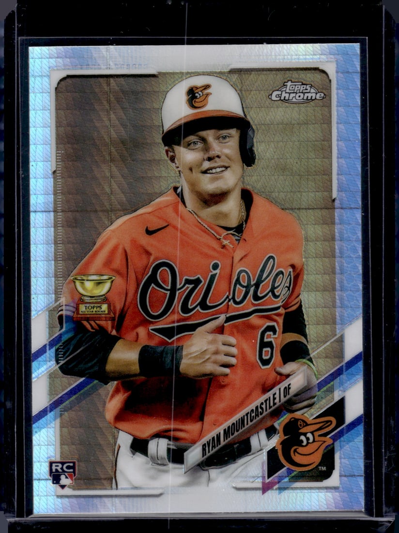 Ryan Mountcastle Prism Refractor RC 2021 Topps Chrome #63 (1 of 2)