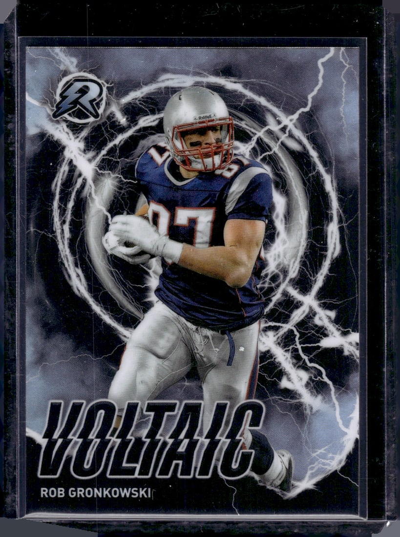 Rob Gronkowski Voltaic Refractor 2023 Topps Composite Resurgence #RV-19: Rob Gronkowski Voltaic Refractor 2023 Topps Composite Resurgence #RV-19