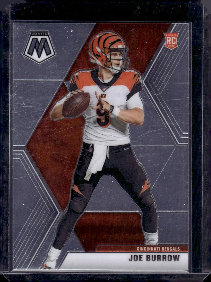 Joe Burrow RC 2020 Panini Mosaic #201: Joe Burrow RC 2020 Panini Mosaic #201