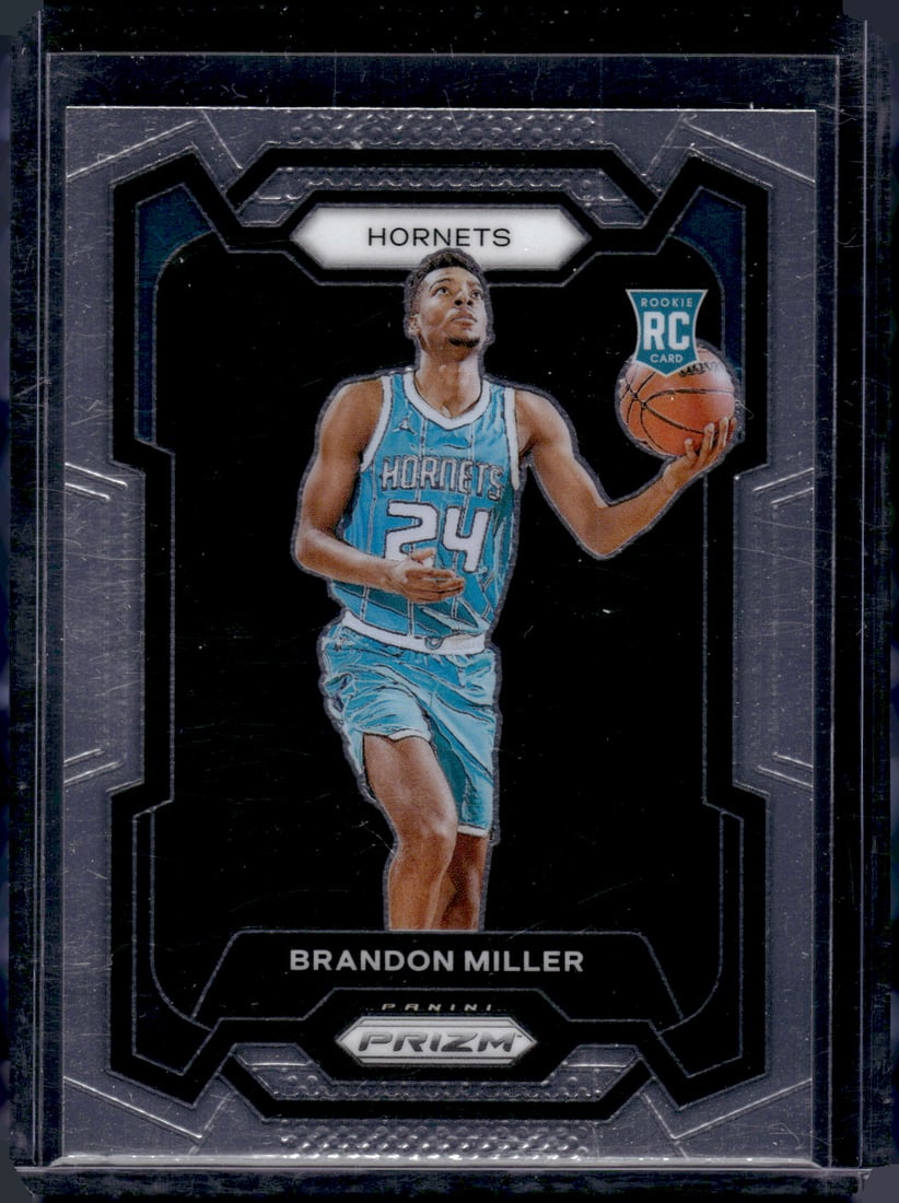 Brandon Miller RC 2023-24 Panini Prizm #152: Brandon Miller RC 2023-24 Panini Prizm #152