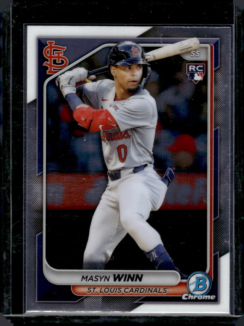 Masyn Winn RC 2024 Bowman Chrome #61: Masyn Winn RC 2024 Bowman Chrome #61