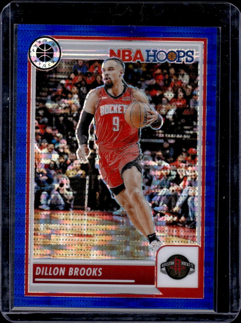 Dillon Brooks Purple Pulsar Prizm /75 2023-24 Panini Premium Stock #64 (1 of 2)