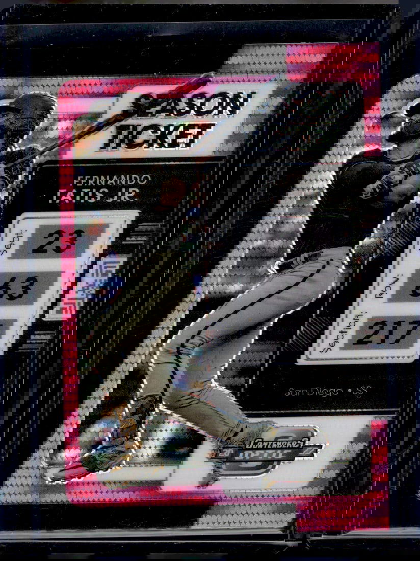 Fernando Tatis Jr. Pink Pulsar Prizm 2022 Chronicles Contenders Optic #23 (1 of 2)