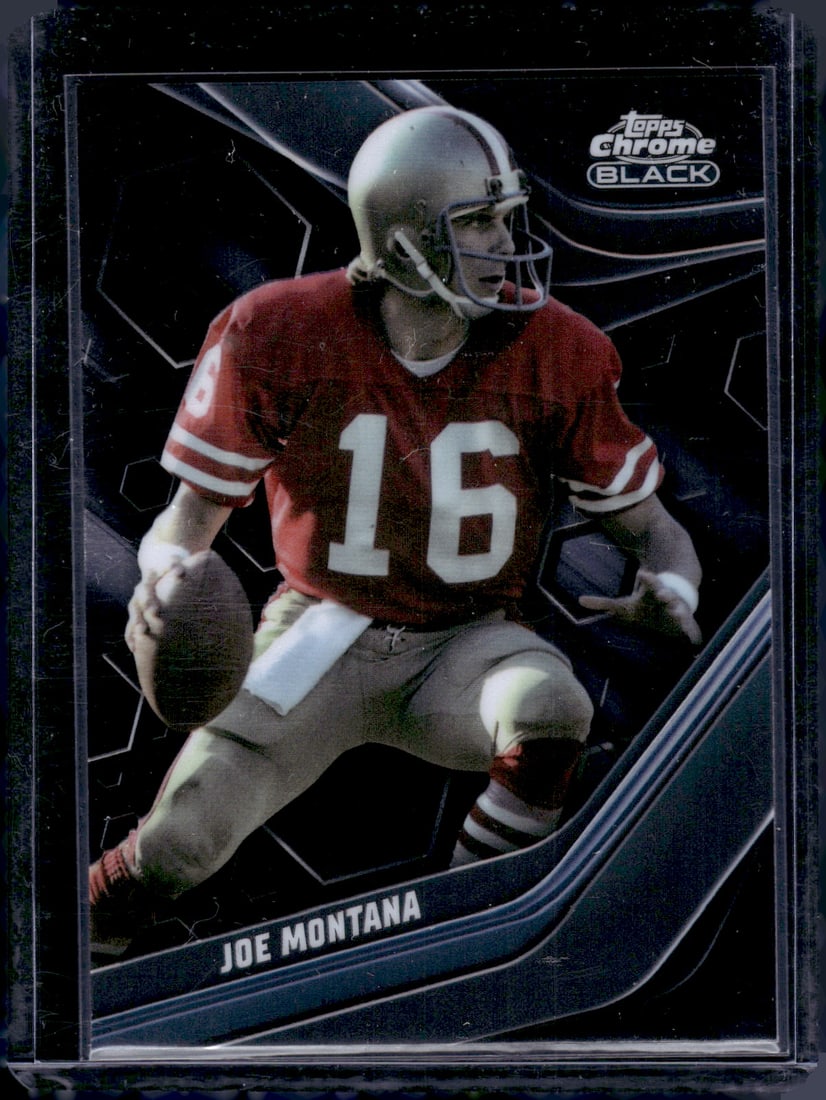 Joe Montana Topps Chrome Black 2023 Topps Composite #145 (1 of 2)
