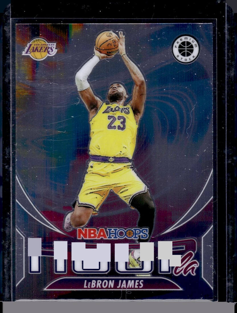 LeBron James Hoopla 2023-24 Panini Premium Stock #10 (1 of 2)