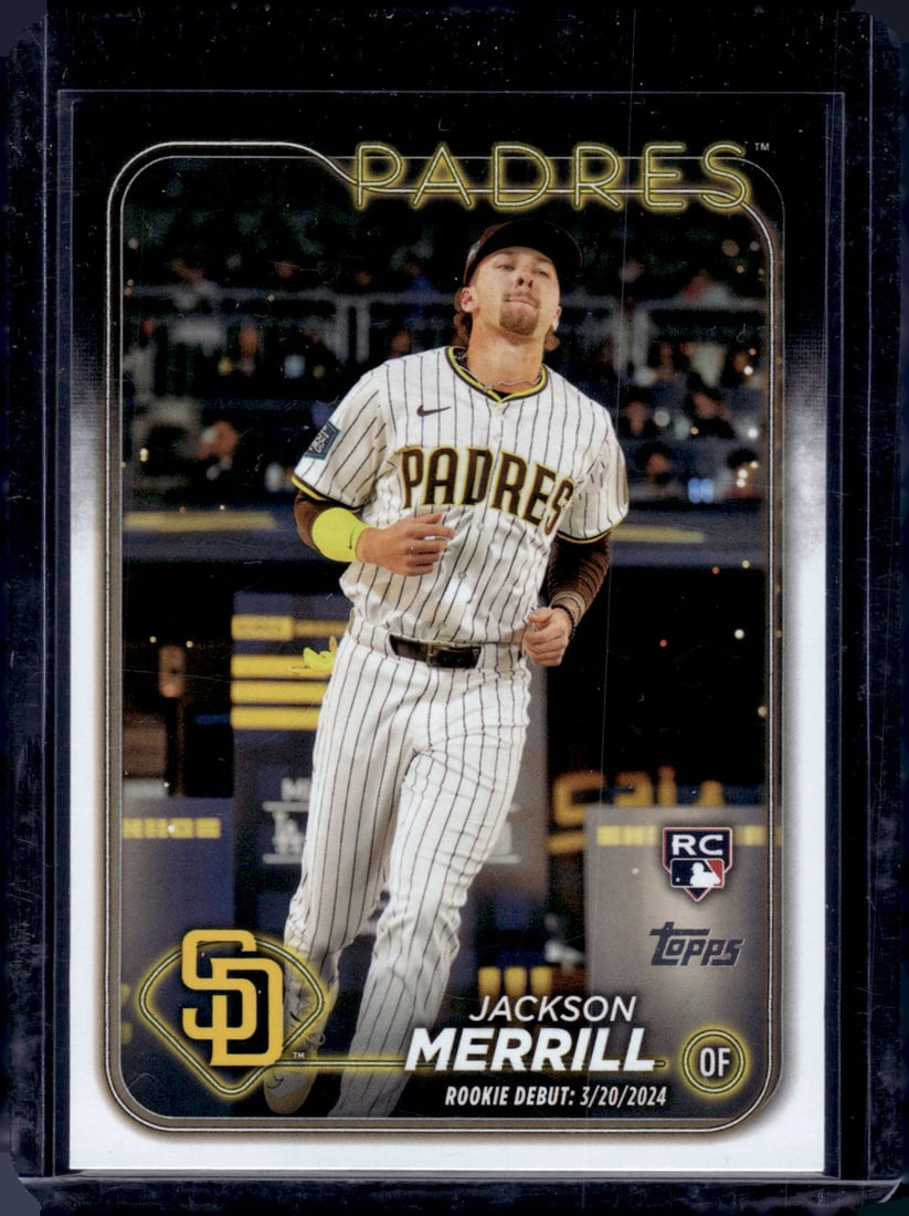 Jackson Merrill RC 2024 Topps Update #US169: Jackson Merrill RC 2024 Topps Update #US169