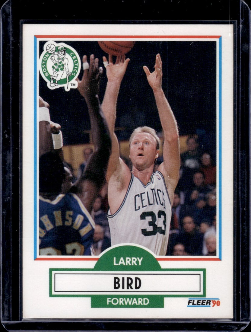 Larry Bird 1990 Fleer #8 (1 of 2)