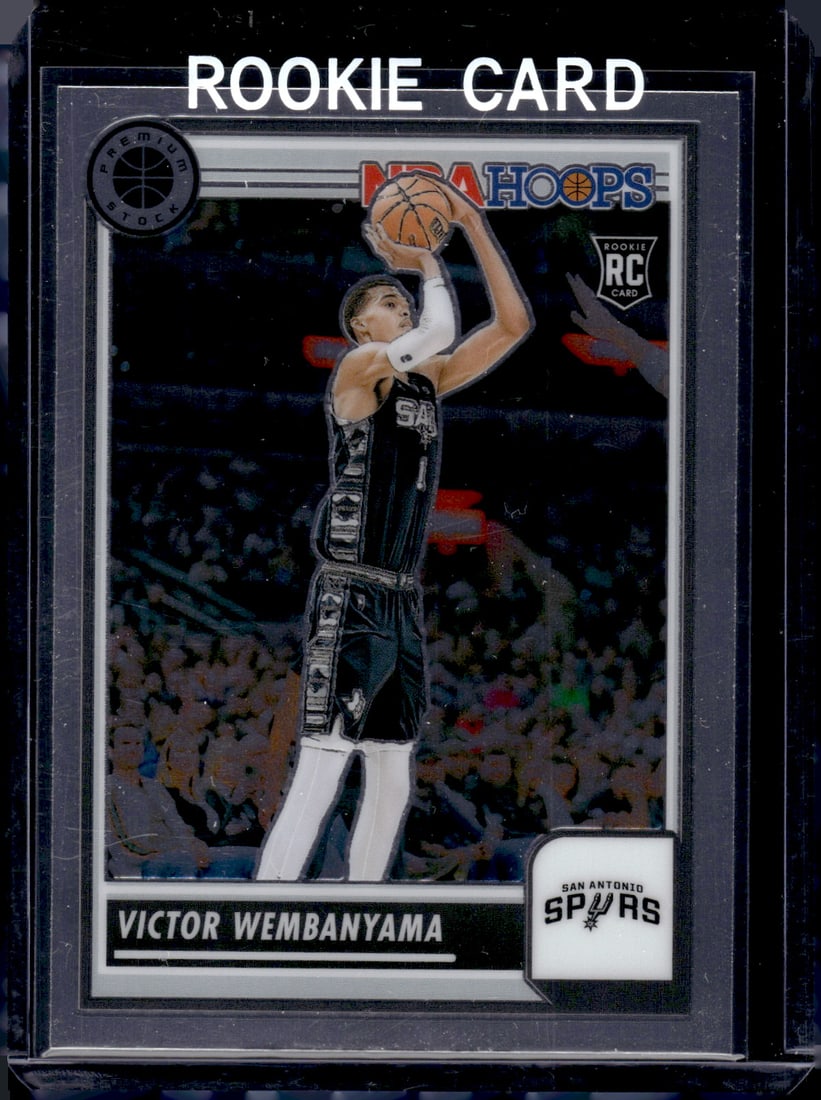 Victor Wembanyama RC 2023-24 Panini Premium Stock #108: Victor Wembanyama RC 2023-24 Panini Premium Stock #108