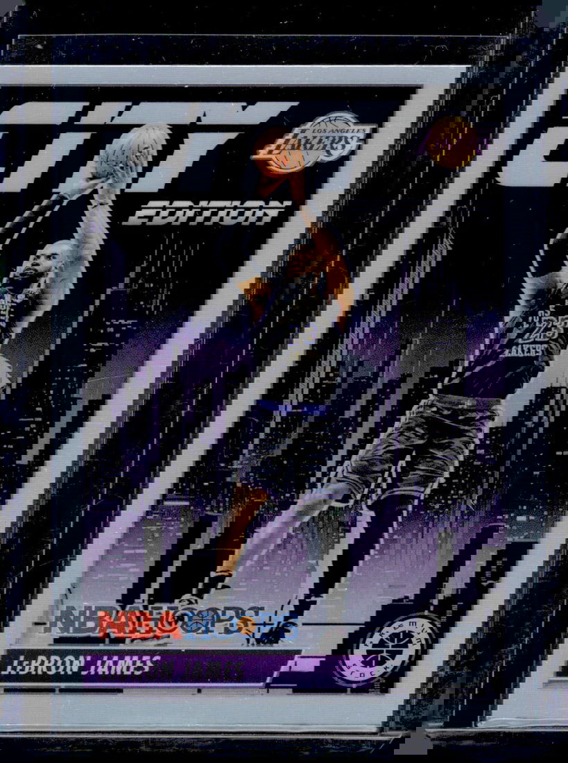 LeBron James City Edition Silver Prizm 2023-24 Panini Premium Stock #15 (1 of 2)