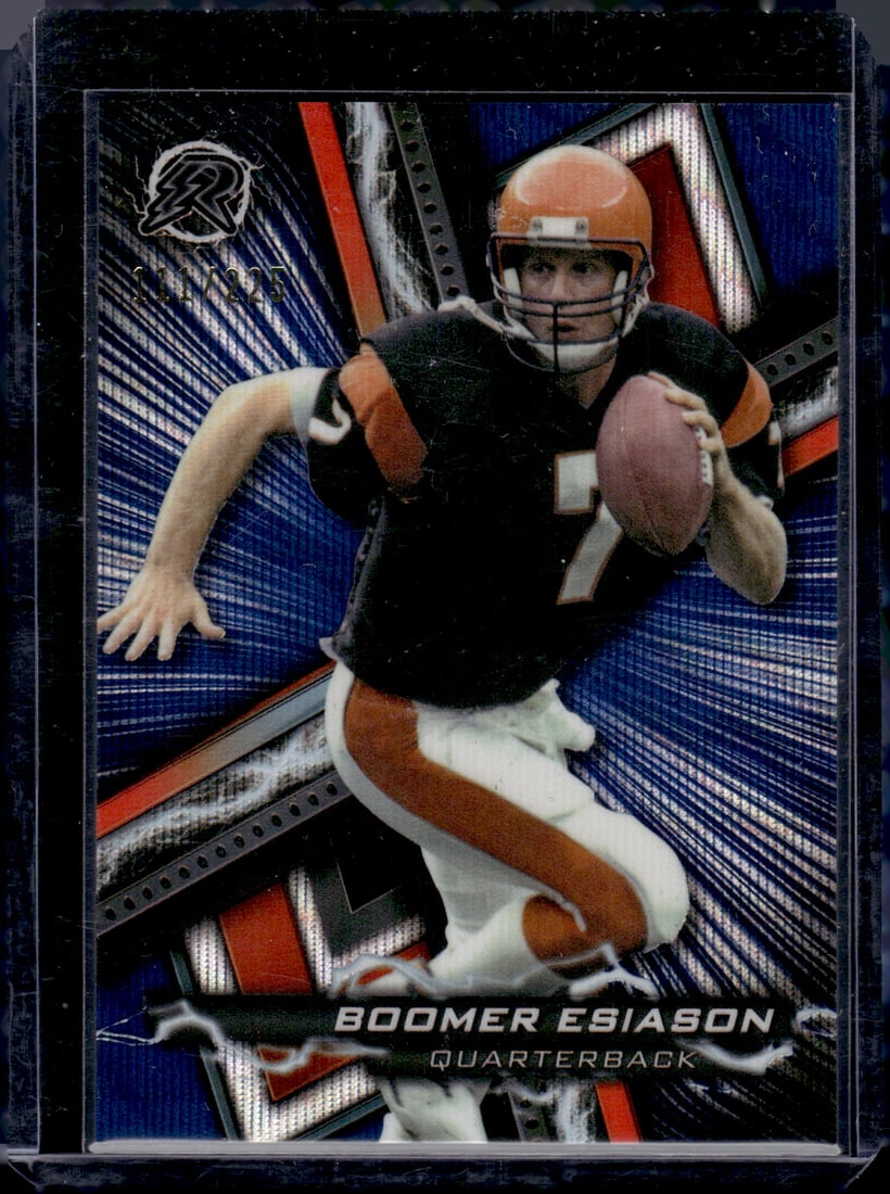 Boomer Esiason Navy Surge /225 2023 Topps Composite Resurgence #65: Boomer Esiason Navy Surge /225 2023 Topps Composite Resurgence #65