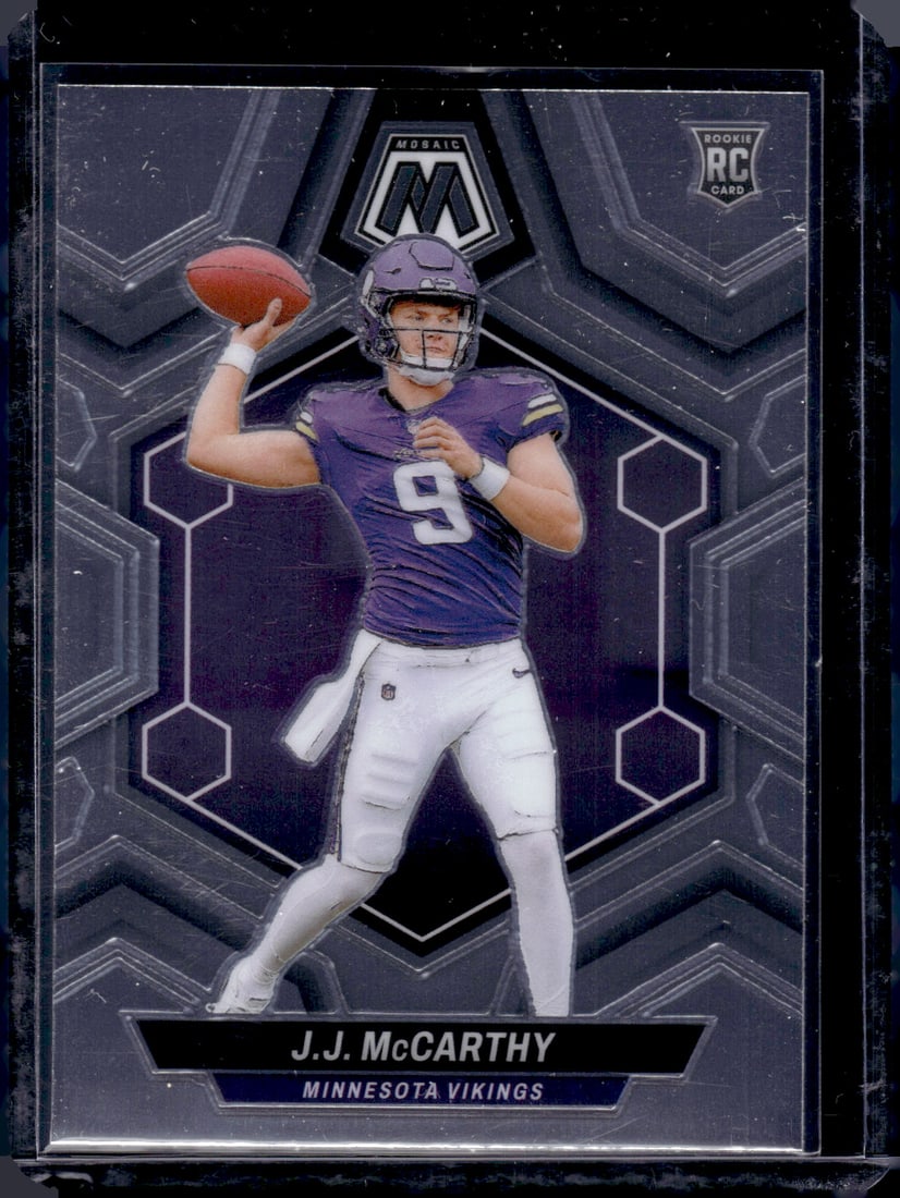JJ McCarthy RC 2024 Panini Mosaic #310: JJ McCarthy RC 2024 Panini Mosaic #310