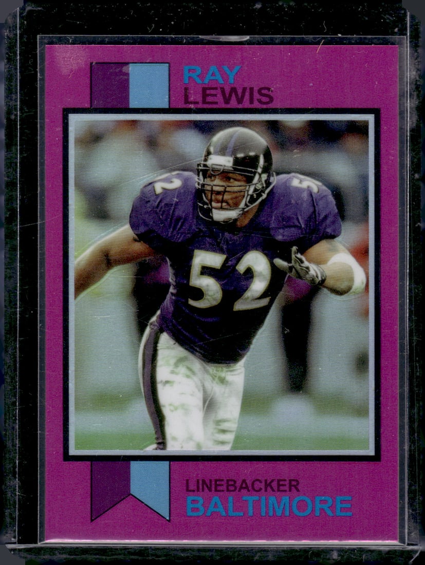 Ray Lewis Pink Refractor 2023 Topps Composite #1973-2 (1 of 1)