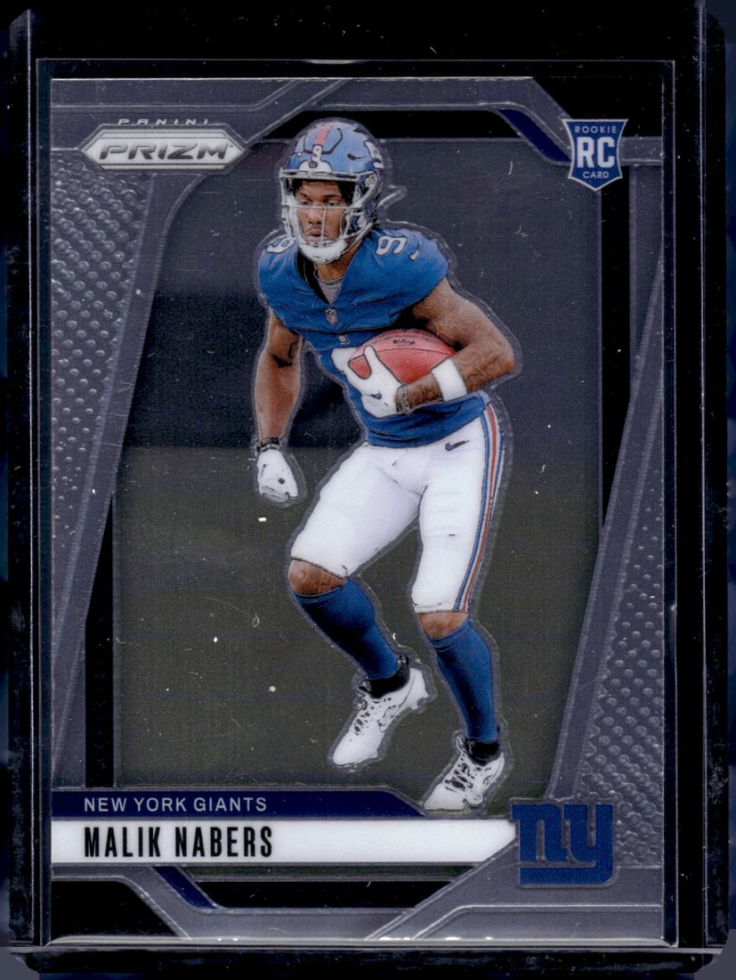 Malik Nabers RC 2024 Panini Prizm #370: Malik Nabers RC 2024 Panini Prizm #370