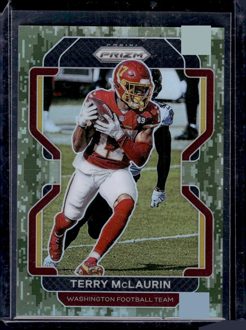 Terry McLaurin Camo Prizm /15 2021 Panini Prizm #208: Terry McLaurin Camo Prizm /15 2021 Panini Prizm #208