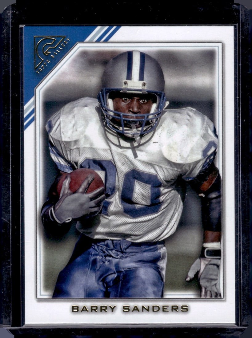 Barry Sanders Topps Gallery 2023 Topps Composite #393: Barry Sanders Topps Gallery 2023 Topps Composite #393