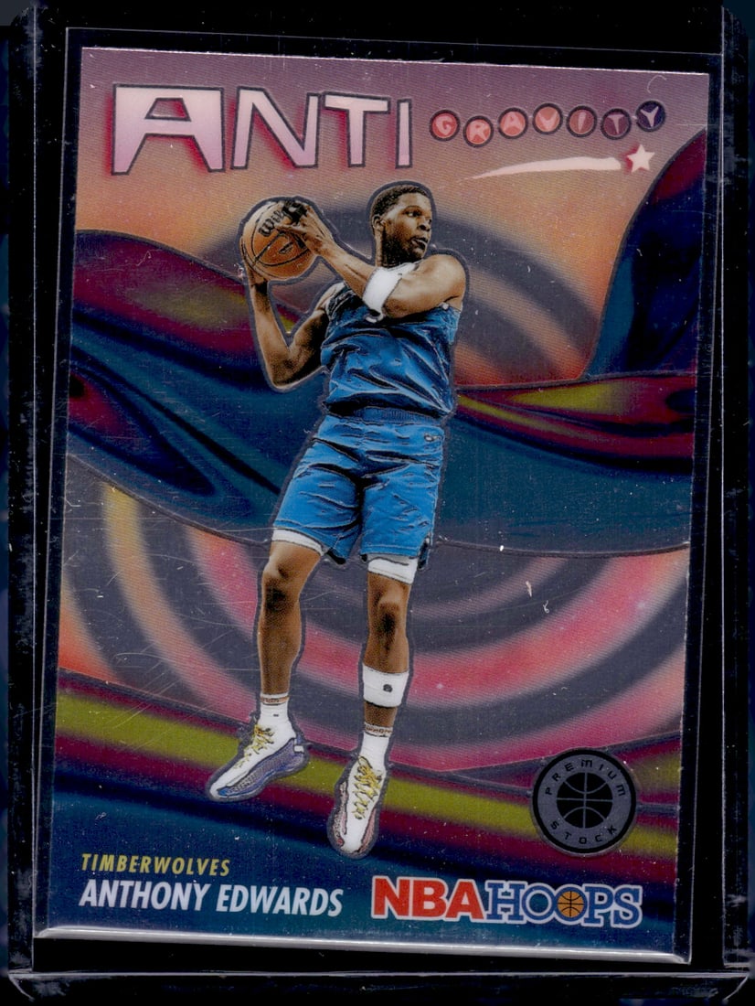 Anthony Edwards Anti Gravity 2023-24 Panini Premium Stock #14: Anthony Edwards Anti Gravity 2023-24 Panini Premium Stock #14