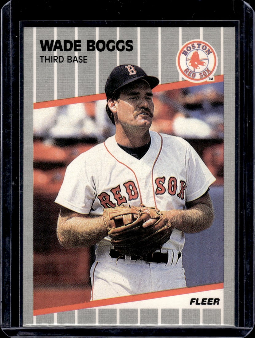 Wade Boggs 1989 Fleer #81: Wade Boggs 1989 Fleer #81