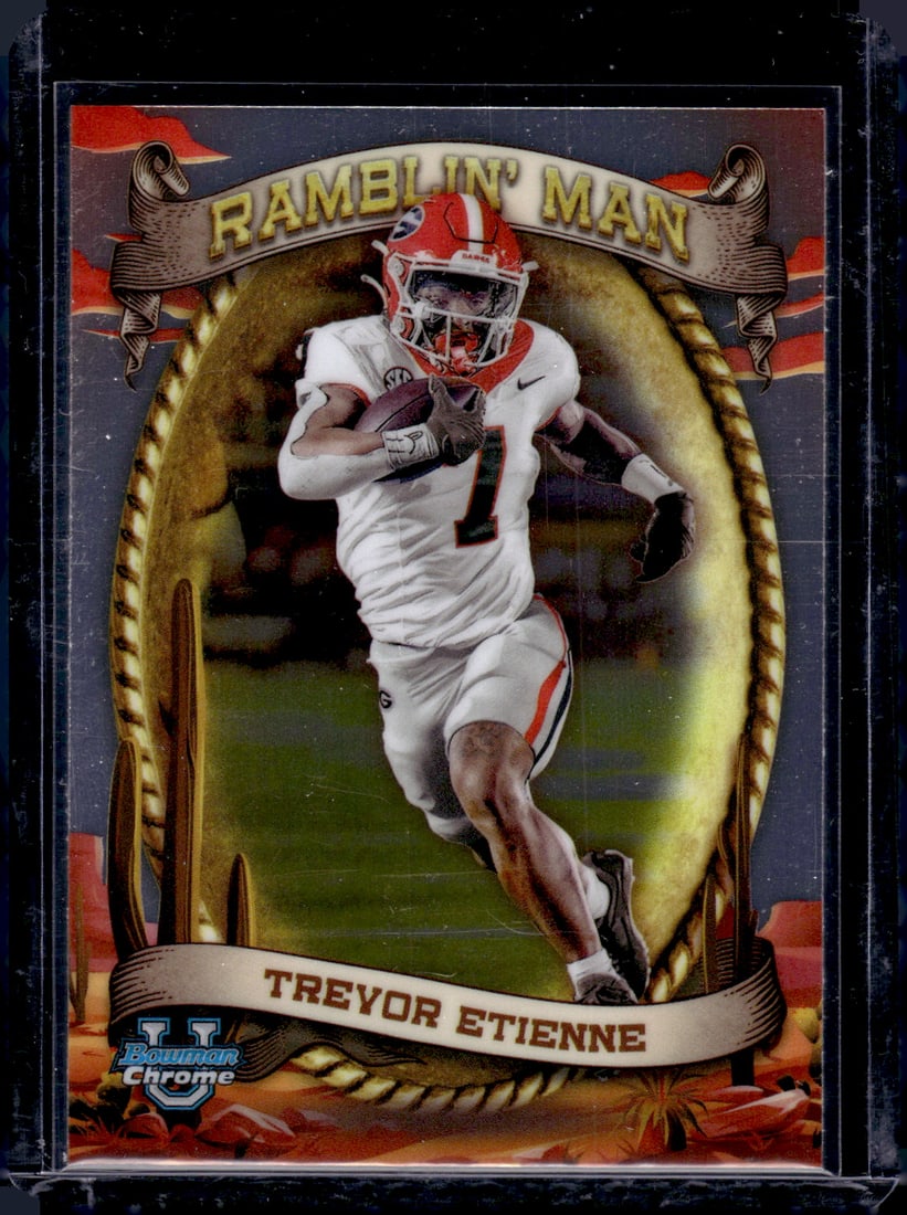 Trevor Etienne Ramblin Man 2024 Bowman U Chrome #RM-2: Trevor Etienne Ramblin Man 2024 Bowman U Chrome #RM-2