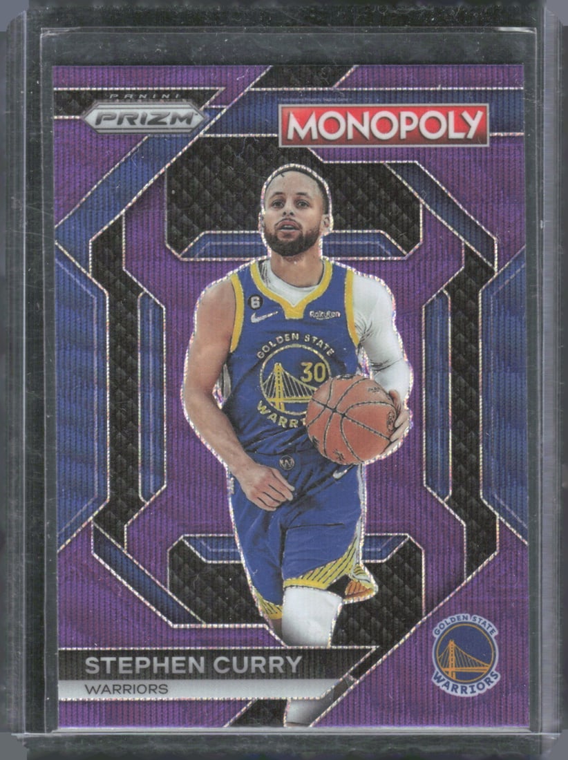 Stephen Curry All-Star Purple 2023-24 Panini Prizm Monopoly #PS8 (1 of 2)